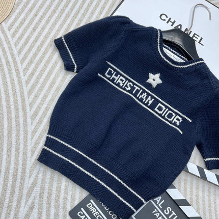 DIOR 26S SHORT-SLEEVE CREW NECK T-SHIRT 14526