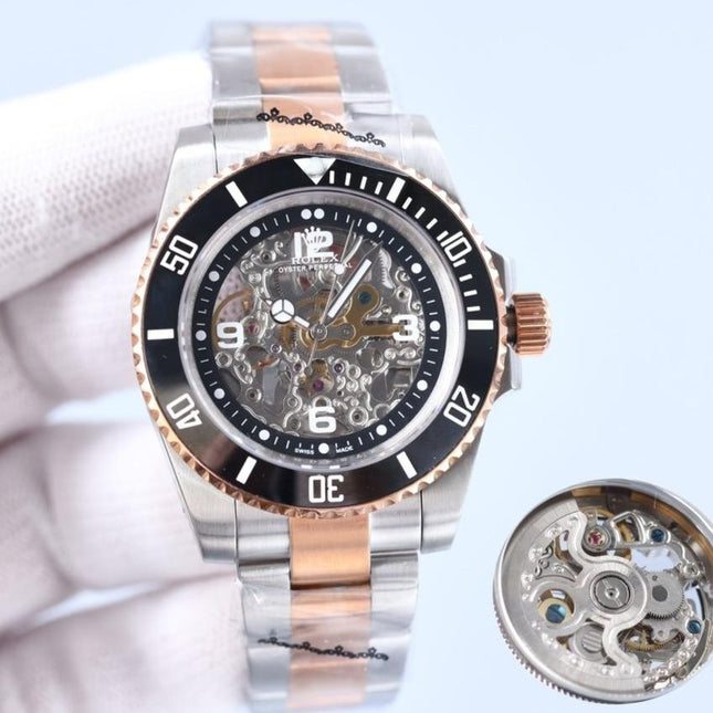 SUBMARINER DATE 40MM CUSTOM SKELETON DIAL