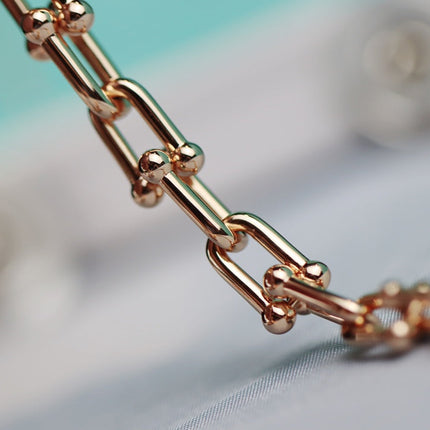 HARDWARE LINK GOLD NECKLACE