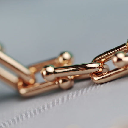 HARDWARE LINK GOLD NECKLACE