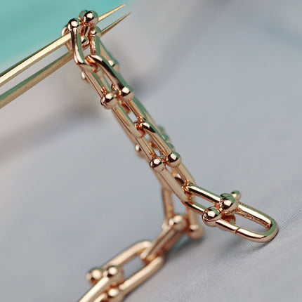 HARDWARE LINK GOLD NECKLACE