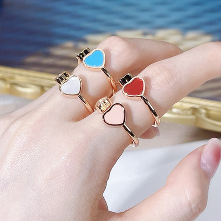 HAPPY HEART RING 1 DIAMOND