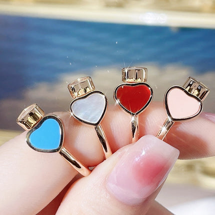 HAPPY HEART RING 1 DIAMOND