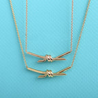 High-Quality Silver Alloy - 14K Gold Plated