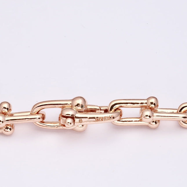 HARDWARE PINK GOLD WRAP NECKLACE
