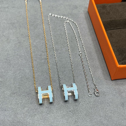 POP H SKY BLUE NECKLACE