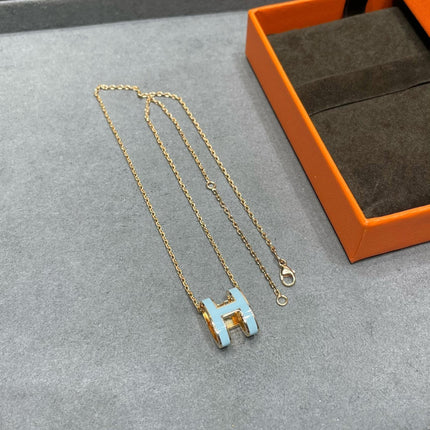 POP H SKY BLUE NECKLACE