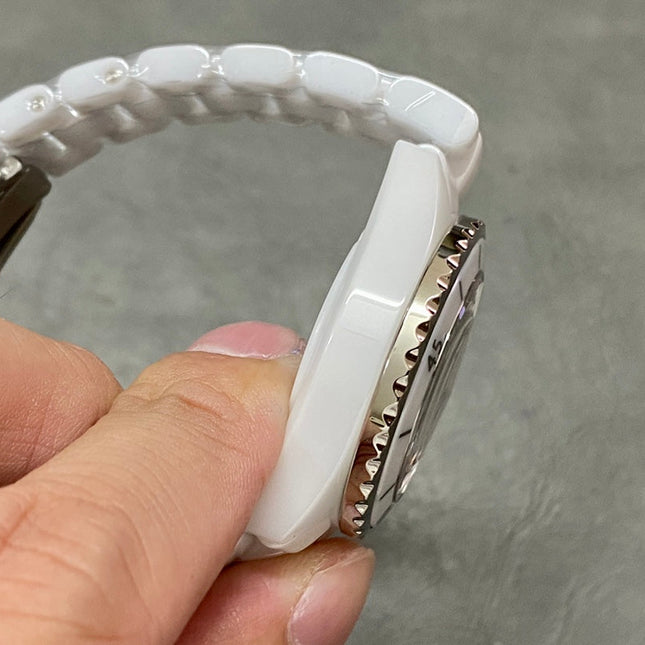 J12 33MM WHITE CERAMIC STEEL