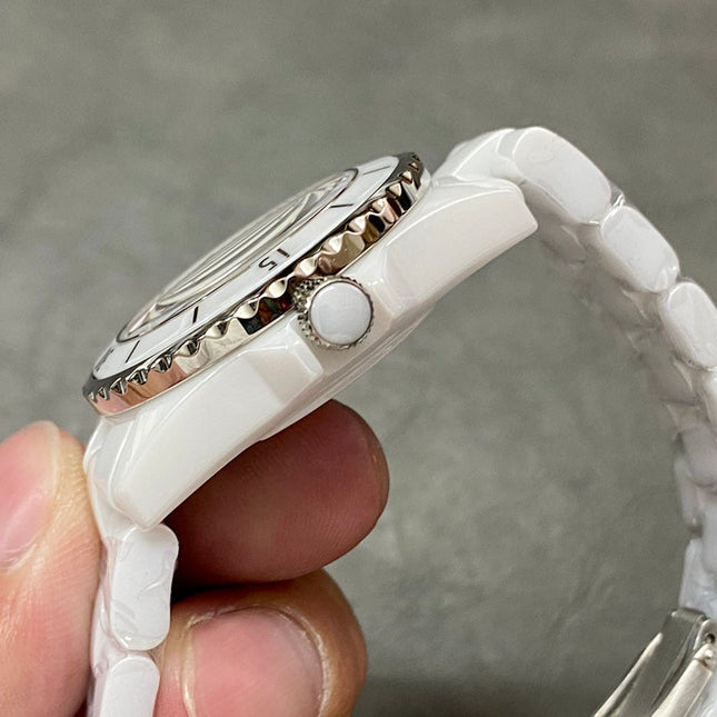 J12 33MM WHITE CERAMIC STEEL