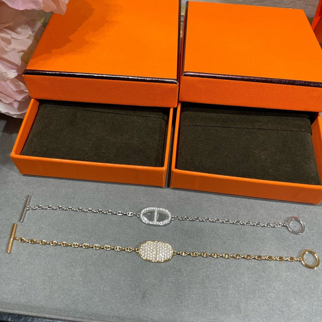 FARANDOLE DIAMOND LINK BRACELET
