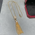 PANTHERE PEDANT DIAMOND NECKLACE