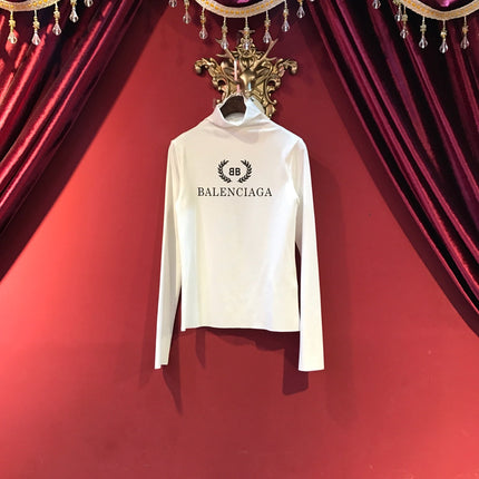 BALENCIAGA 26S LONG-SLEEVE TURTLENECK TOP 260