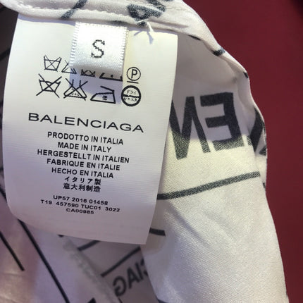 BALENCIAGA 26S SILK SHIRT 247