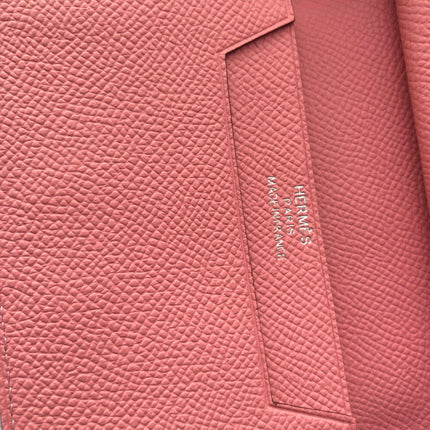 BEARN COMPACT WALLET 12 IN BLUSH PINK EPSOM LEATHER