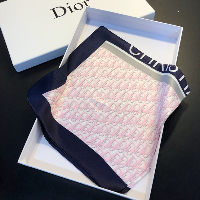 DIOR 26S SCARF 50CM IN SILK 198094