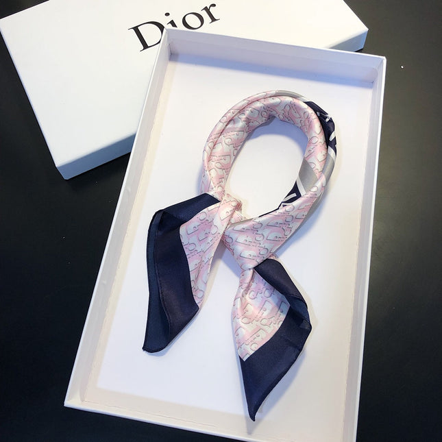 DIOR 26S SCARF 50CM IN SILK 198094