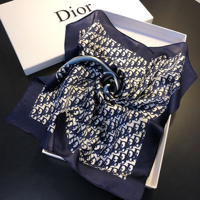DIOR 26S SCARF 50CM IN SILK 198096