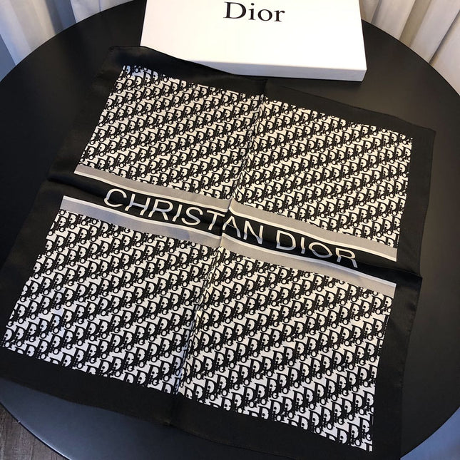 DIOR 26S SCARF 50CM IN SILK 198095