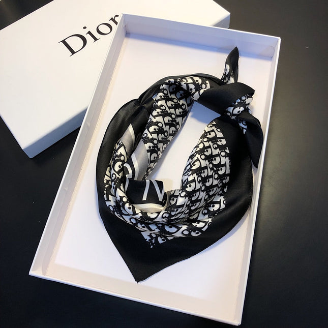 DIOR 26S SCARF 50CM IN SILK 198095