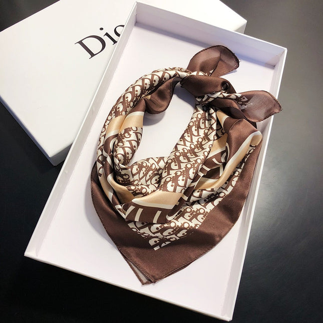 DIOR 26S SCARF 50CM IN SILK 198097