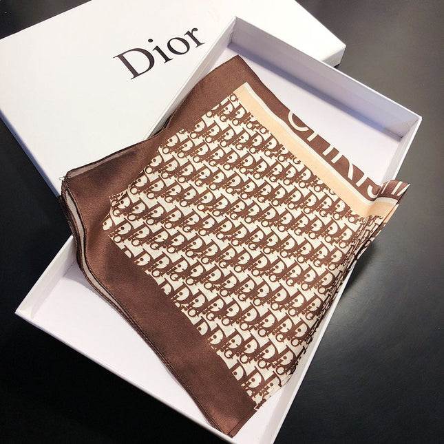 DIOR 26S SCARF 50CM IN SILK 198097