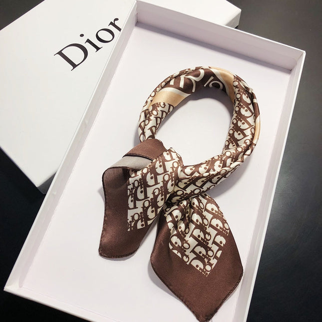 DIOR 26S SCARF 50CM IN SILK 198097