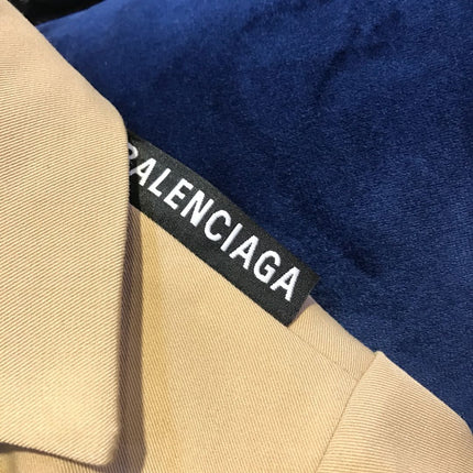 BALENCIAGA 26S SHORT-SLEEVE BLAZER DRESS 245