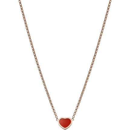 HEART PEDANT CARNELIAN NECKLACE