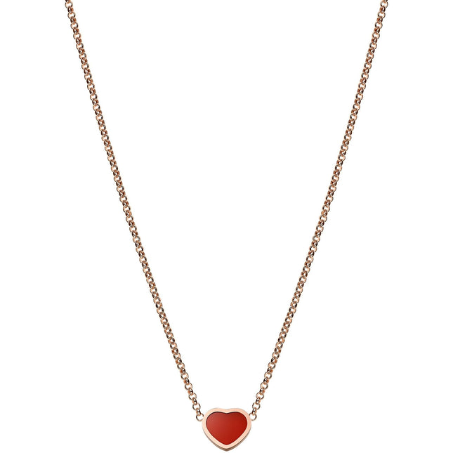 HEART PEDANT CARNELIAN NECKLACE