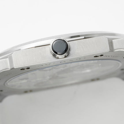 OCTO FINISSIMO AUTOMATIC STEEL CASE BLUE DIAL