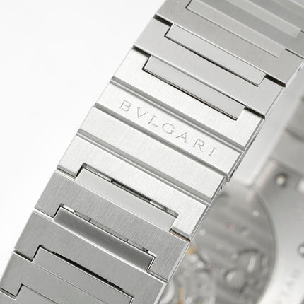 OCTO FINISSIMO AUTOMATIC STEEL CASE BLUE DIAL
