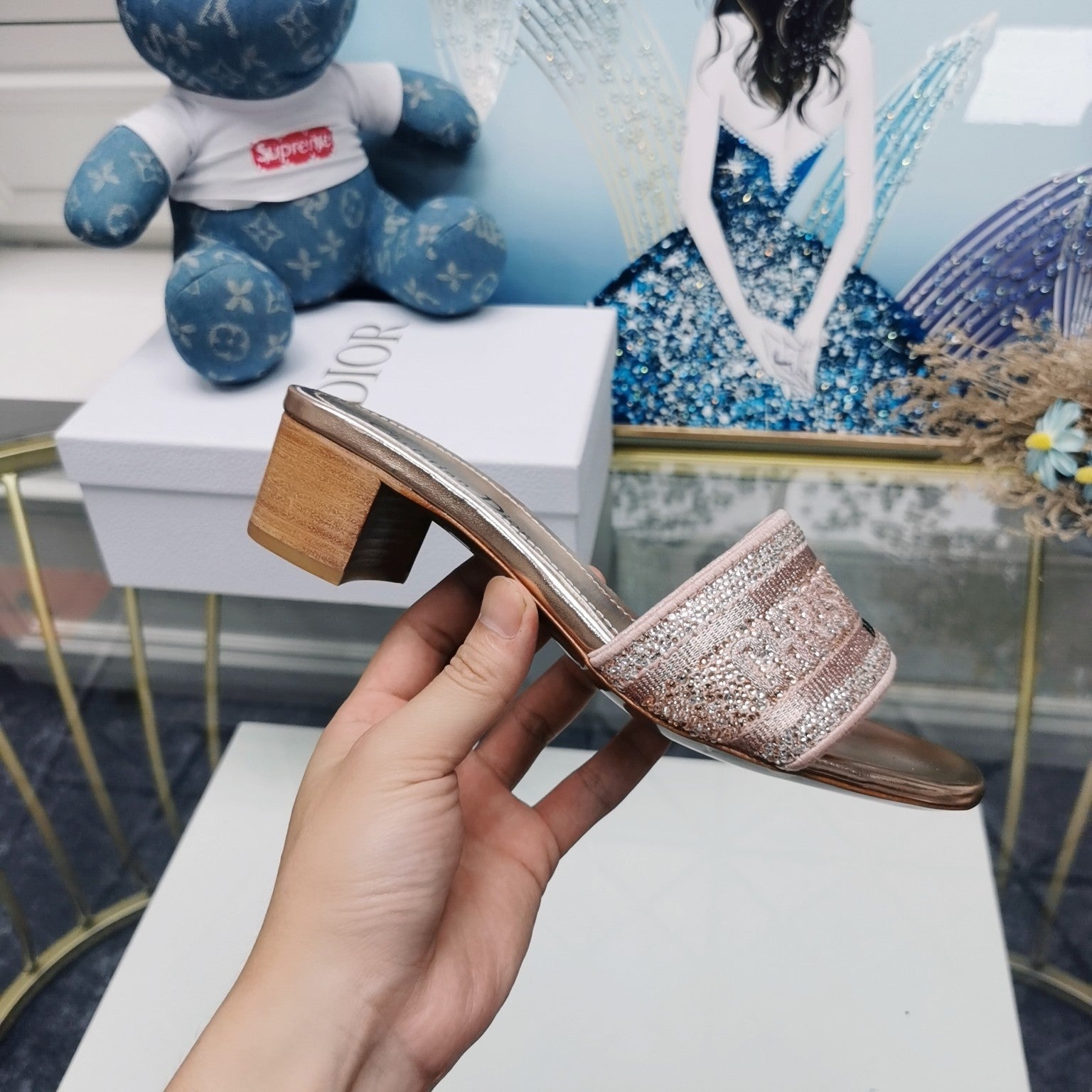 CD Mule Dway Heeled Slide 45mm Style 16