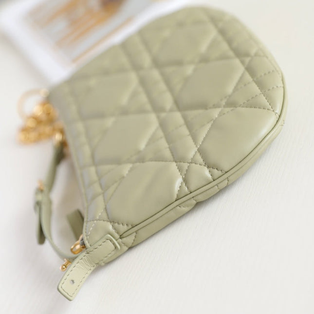 MINI CARO BAG 25 IN BEIGE LAMBSKIN