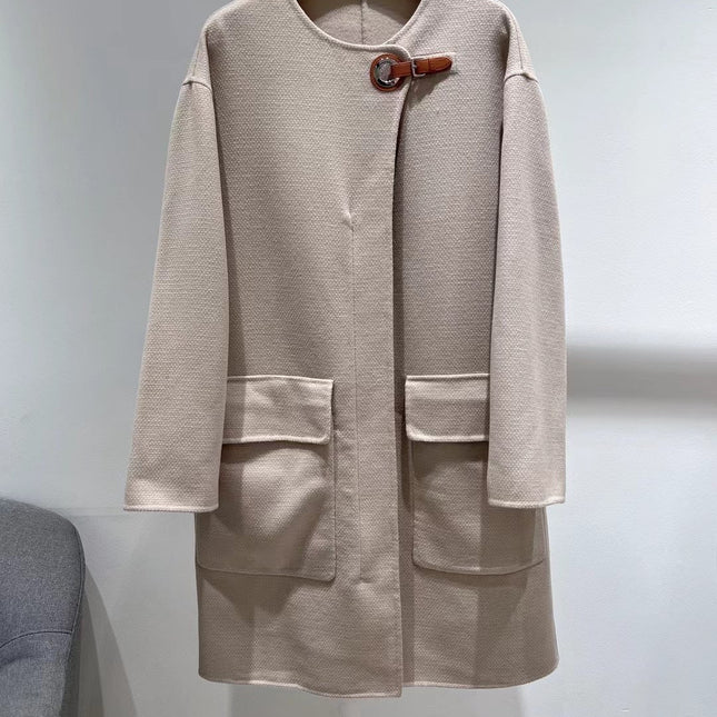 HERMES 25S CASHMERE COAT 124