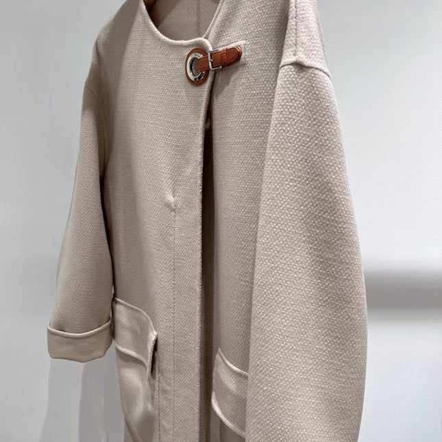 HERMES 25S CASHMERE COAT 124