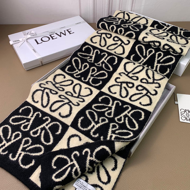 LOEWE 26S SCARF 190 IN CASHMERE 130196