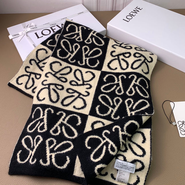 LOEWE 26S SCARF 190 IN CASHMERE 130196