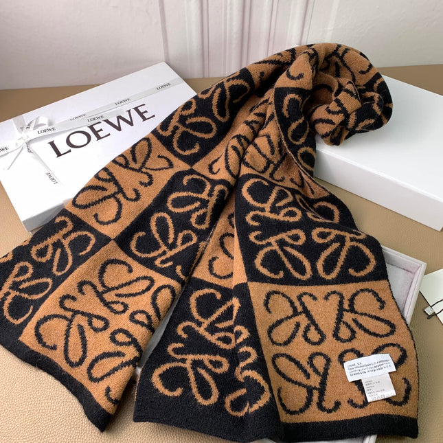 LOEWE 26S SCARF 190 IN CASHMERE 130194