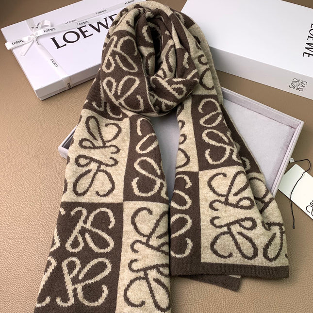 LOEWE 26S SCARF 190 IN CASHMERE 130195