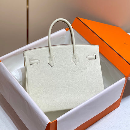 HM BIRKIN 35CM BAG WHITE CALFSKIN GOLD HARDWARE