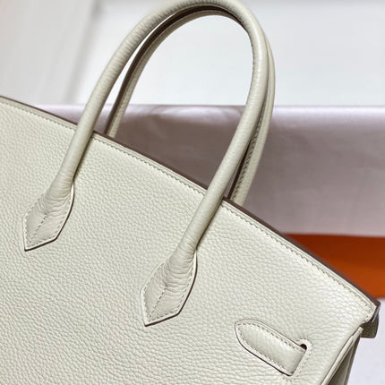 HM BIRKIN 35CM BAG WHITE CALFSKIN GOLD HARDWARE