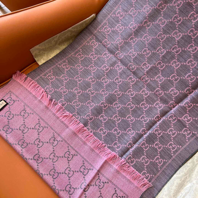 GUCCI 25S SCARF 180 IN WOOL 644860