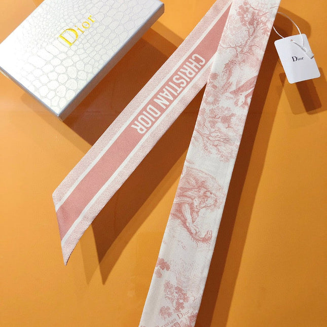 DIOR 26S SCARF 105CM IN SILK 311648
