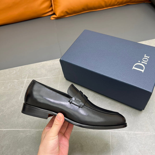 CD GRANVILLE LOAFER BLACK CALFSKIN