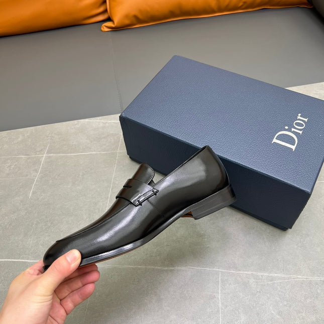 CD GRANVILLE LOAFER BLACK CALFSKIN