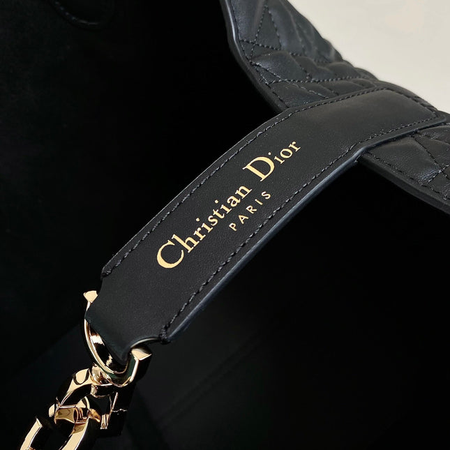 TOUJOURS 28 BAG IN BLACK LAMBSKIN