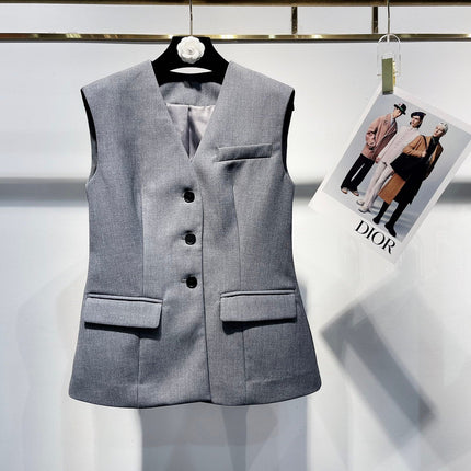CELINE 26S SLEEVELESS JACKET STYLE 72