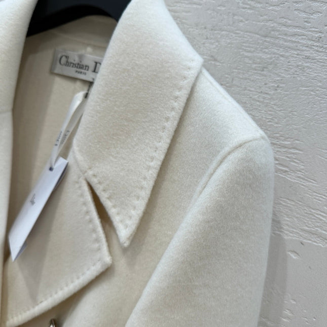 DIOR 25S LONG CASHMERE COAT STYLE 072