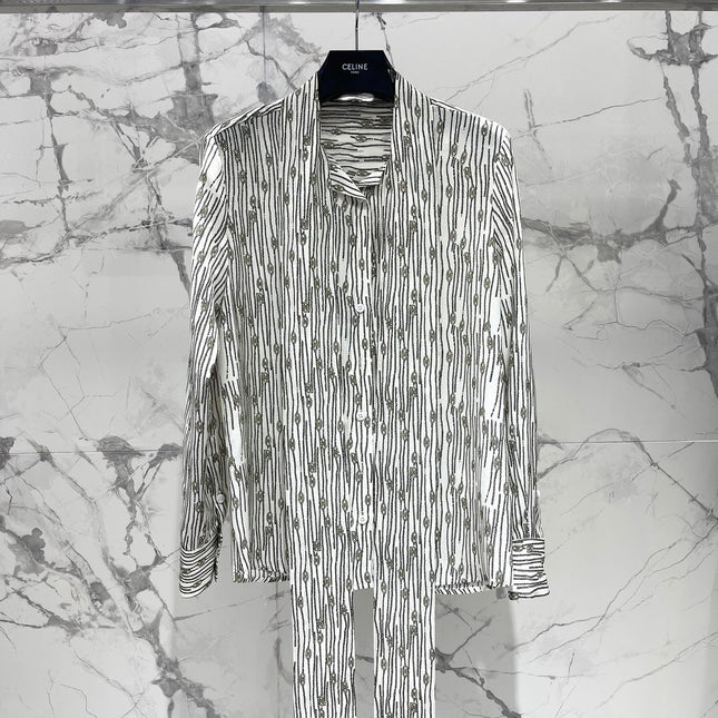 CELINE 26S SILK SHIRT 430