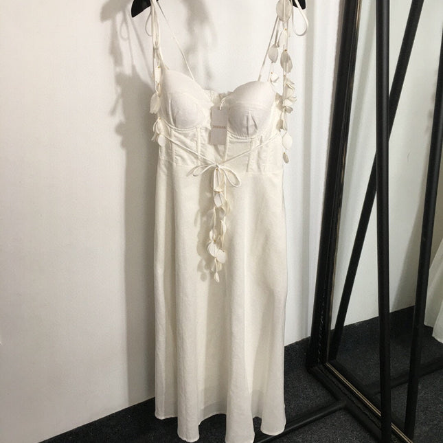 ZIMMERMANN 26S PETAL AND PUP DELLA MIDI DRESS STYLE 5